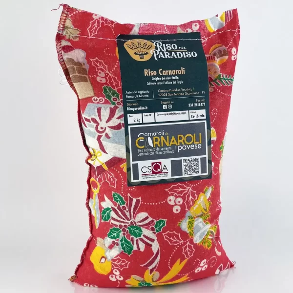 Riso Carnaroli 2kg Natalizio