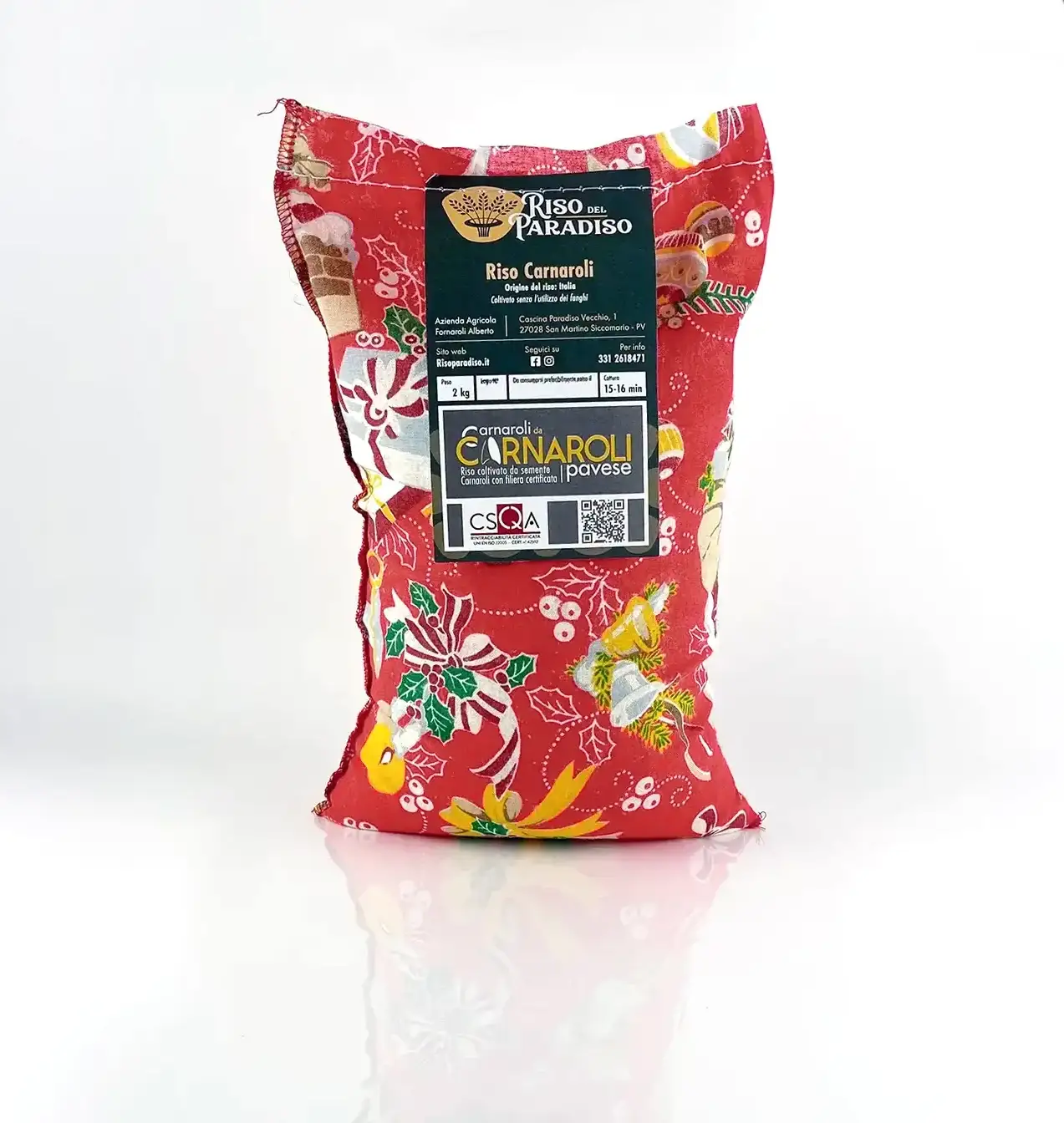 Riso Carnaroli 2kg Natalizio